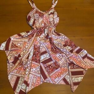 Suzy Shier  pointed pattern dress​​​​​​​​​​​​​​